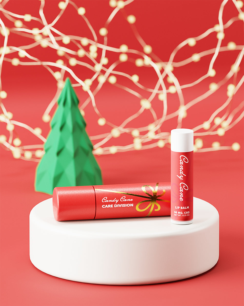 Candy Cane Lip Balm